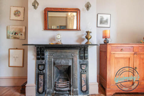 Main bedroom fireplace