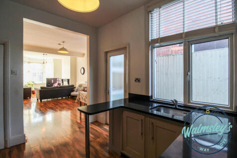 Kitchen towards living area