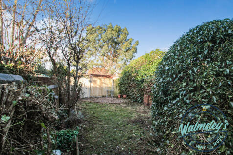 Rear gardens