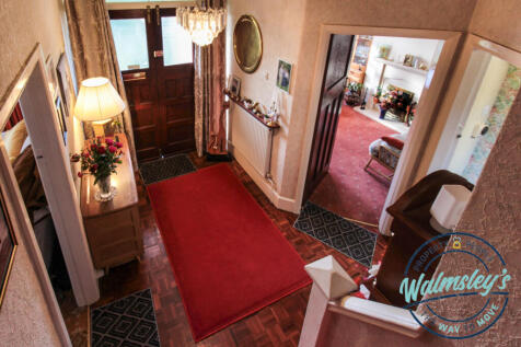 View from impressive staircase