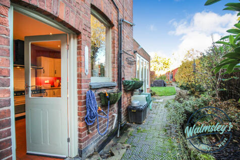 Rear gardens from kitchen doorway