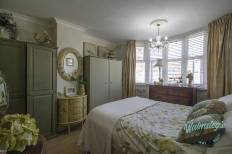 Bedroom one with bay