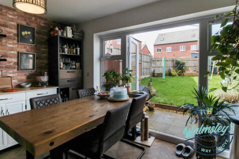 French doors to garden