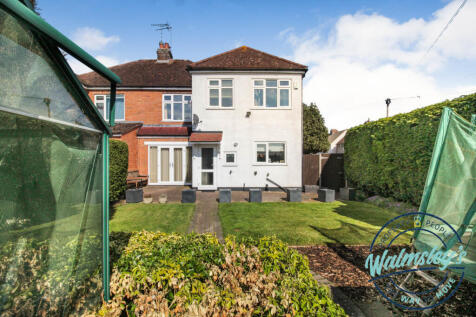 Rear gardens