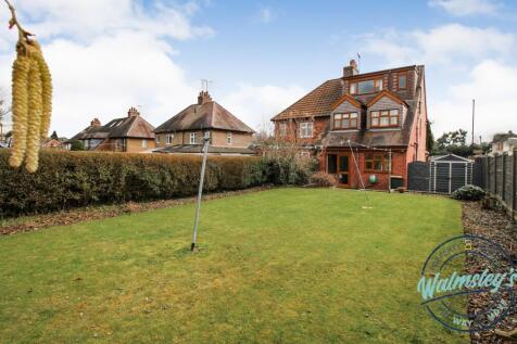 Rear gardens &amp; elevation