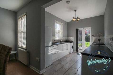 Kitchen off dining room