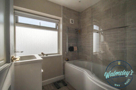 Refitted modern bathroom