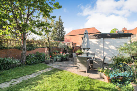 Rear gardens &amp; garage