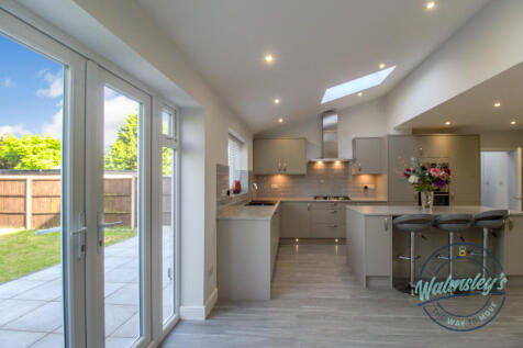 Rear family room extension towards garden