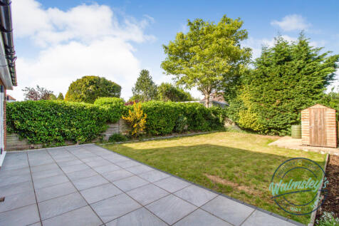 Rear gardens from utility doorway