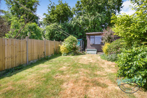 Rear of gardens &amp; shed areas