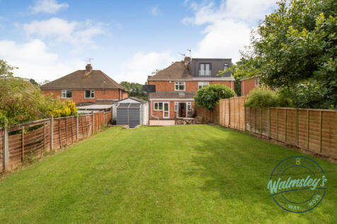 Rear gardens and elevation