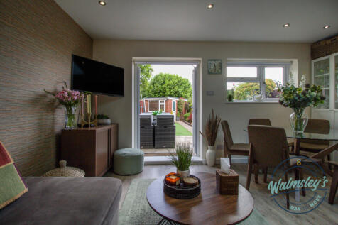 French doors to garden