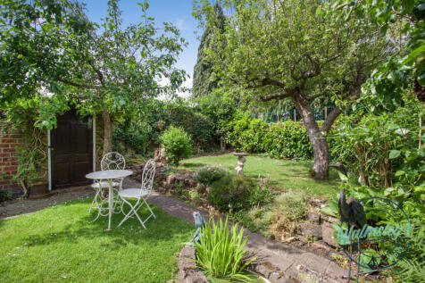 Rear gardens from veranda