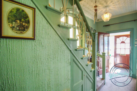 Entance hallway with understairs cloakroom