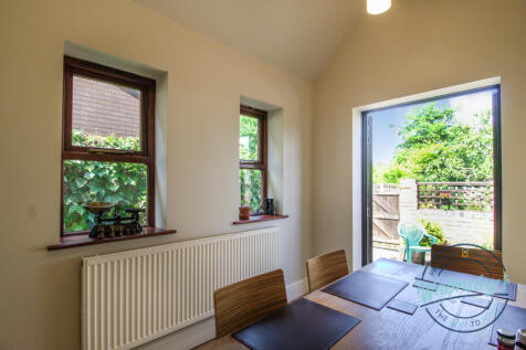 Extension with new French doors to garden