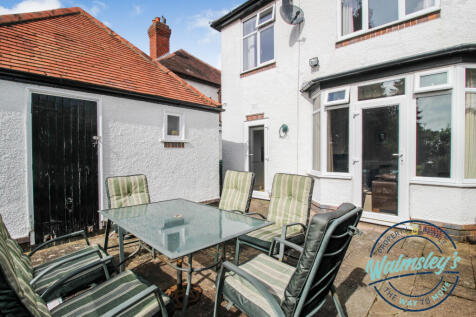 Patio and rear aspect