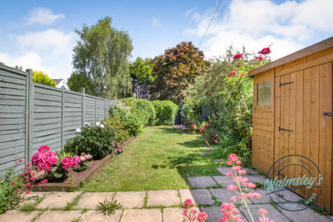 Attractive rear gardens