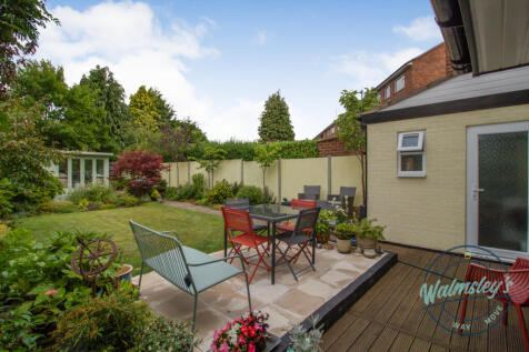 Garden from bi fold &amp; patio view