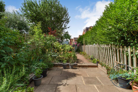 South facing rear garden