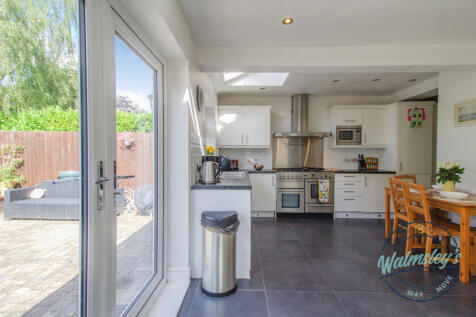 French doors to gardens