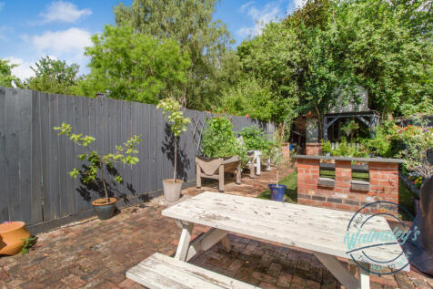 Rear patio and gardens