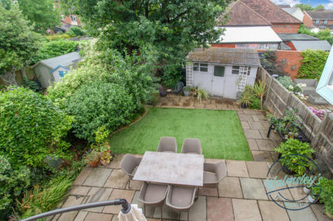 Rear gardens with Criterion Theatre behind