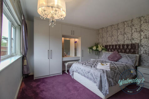 Main bedroom with fitted wardrobes