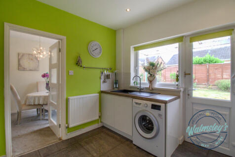 Kitchen towards dining area