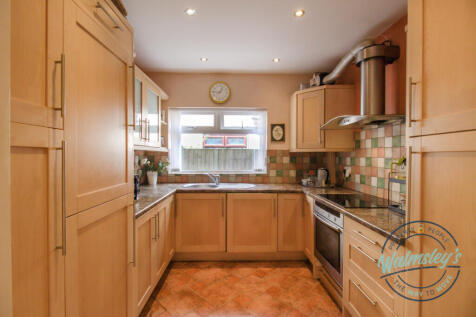 Kitchen off hallway