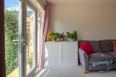 French doors to garden