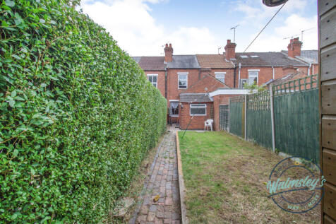Rear gardens &amp; elevation
