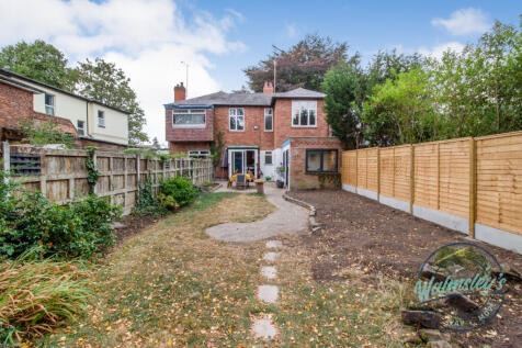 Rear elevation and gardens