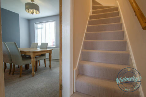 Staircase &amp; dining area