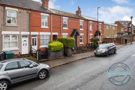 Street scene heading towards Hearsall Common
