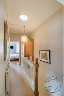 Landing with light tunnel, storage &amp; drop down lad