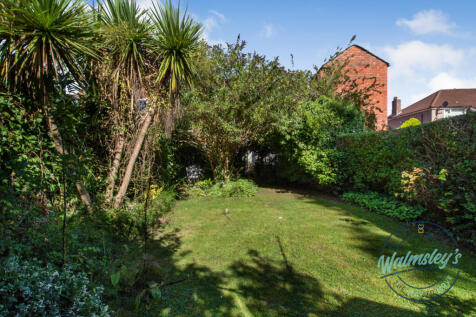 Private rear gardens