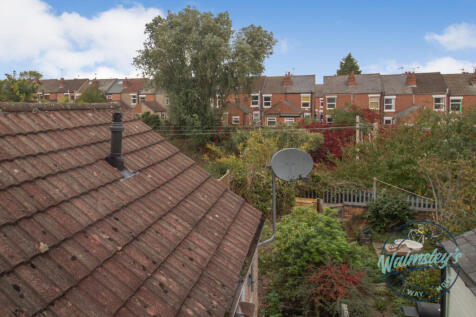 Rear views over low level trainline