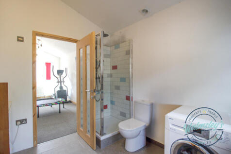 From ground floor bedroom into utility bootroom