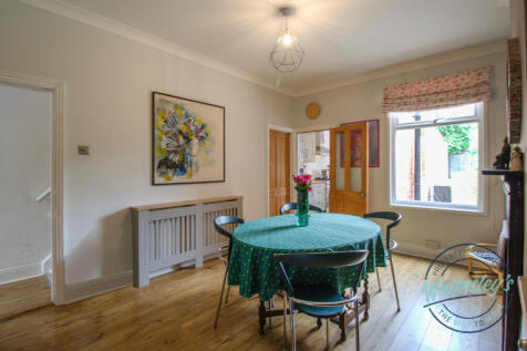 Dining room towards kitchen