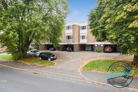 From across the road at bus stop