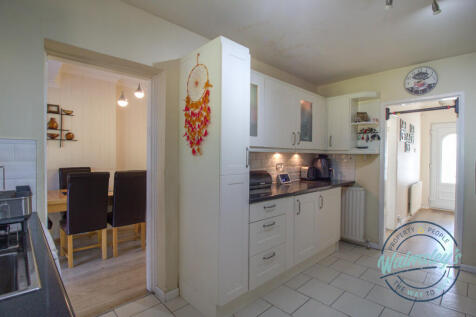 Kitchen through to dining &amp; hallway