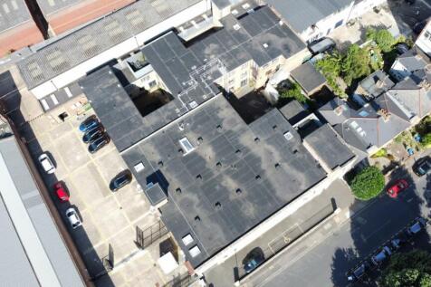 Aerial from directly above