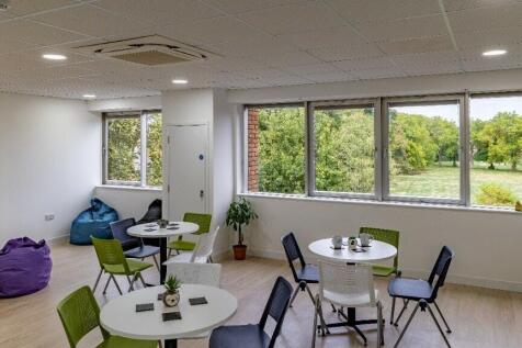 Communal Kitchen with park views