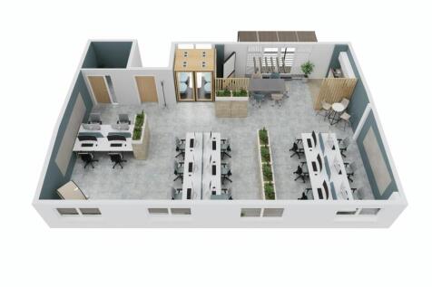 Vantage Park  2nd Floor space plan example