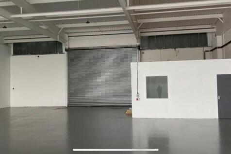 Unit F interior roller shutter office