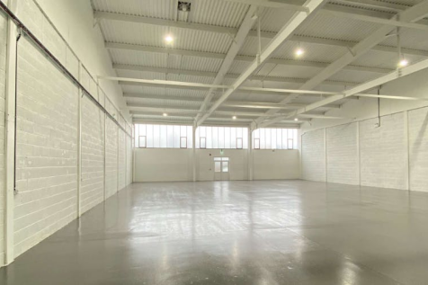Unit F interior 6354 sq ft Industrial space