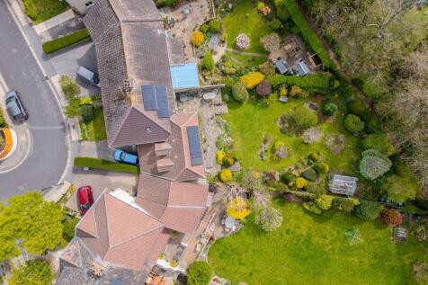 Garden (drone shot)