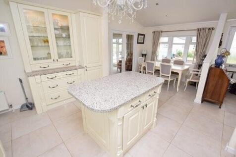 open plan kitchen &amp; dining room