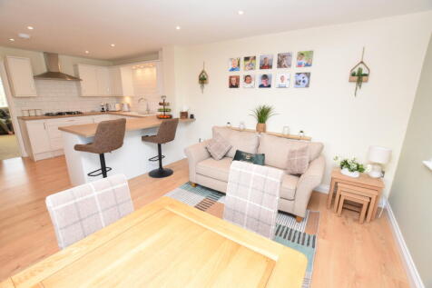 kitchen &amp; family room
